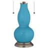 Jamaica Bay Gourd-Shaped Table Lamp with Alabaster Shade