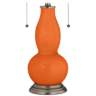 Invigorate Gourd-Shaped Table Lamp with Alabaster Shade