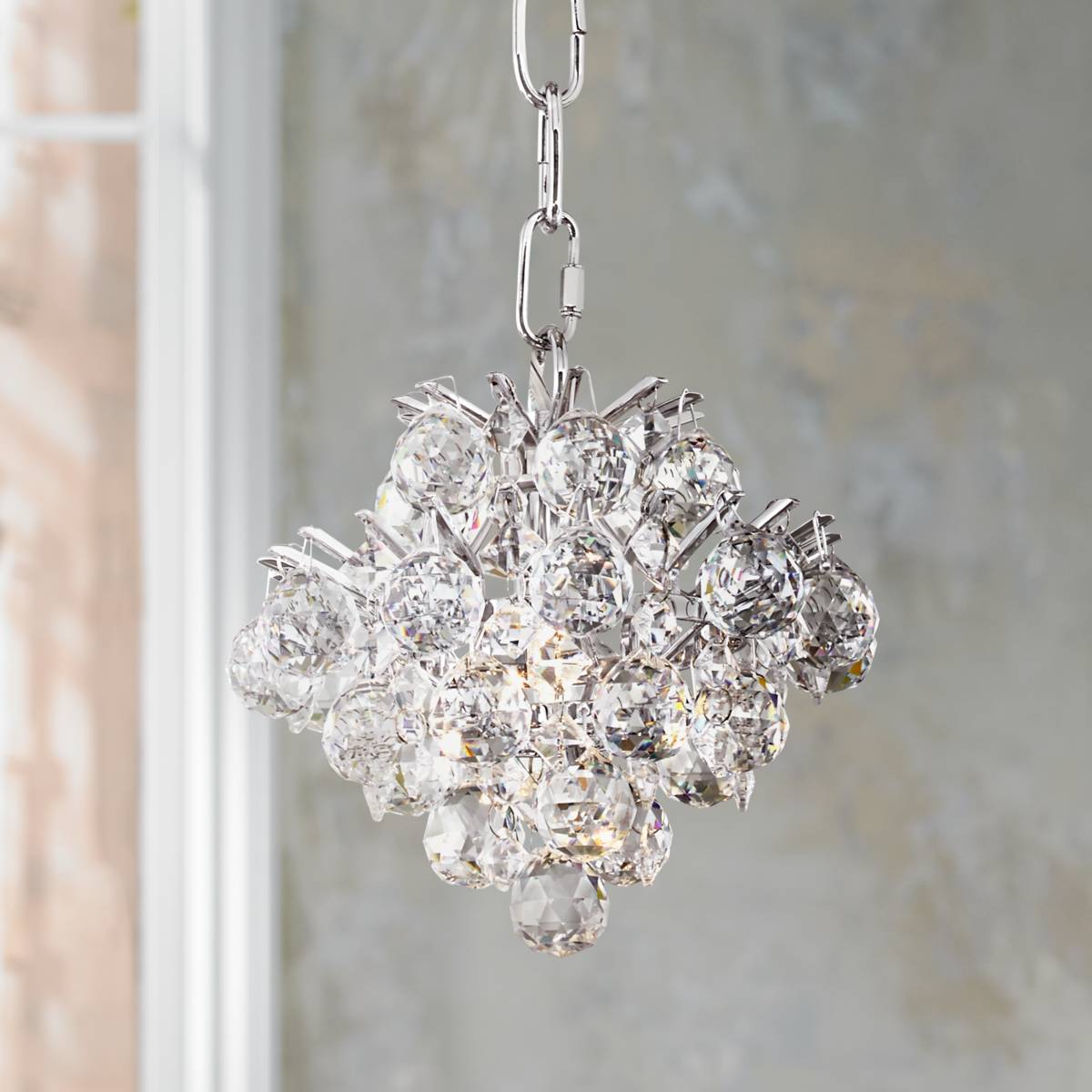 Mini 12 In. Wide And Less Crystal Chandeliers | Lamps Plus