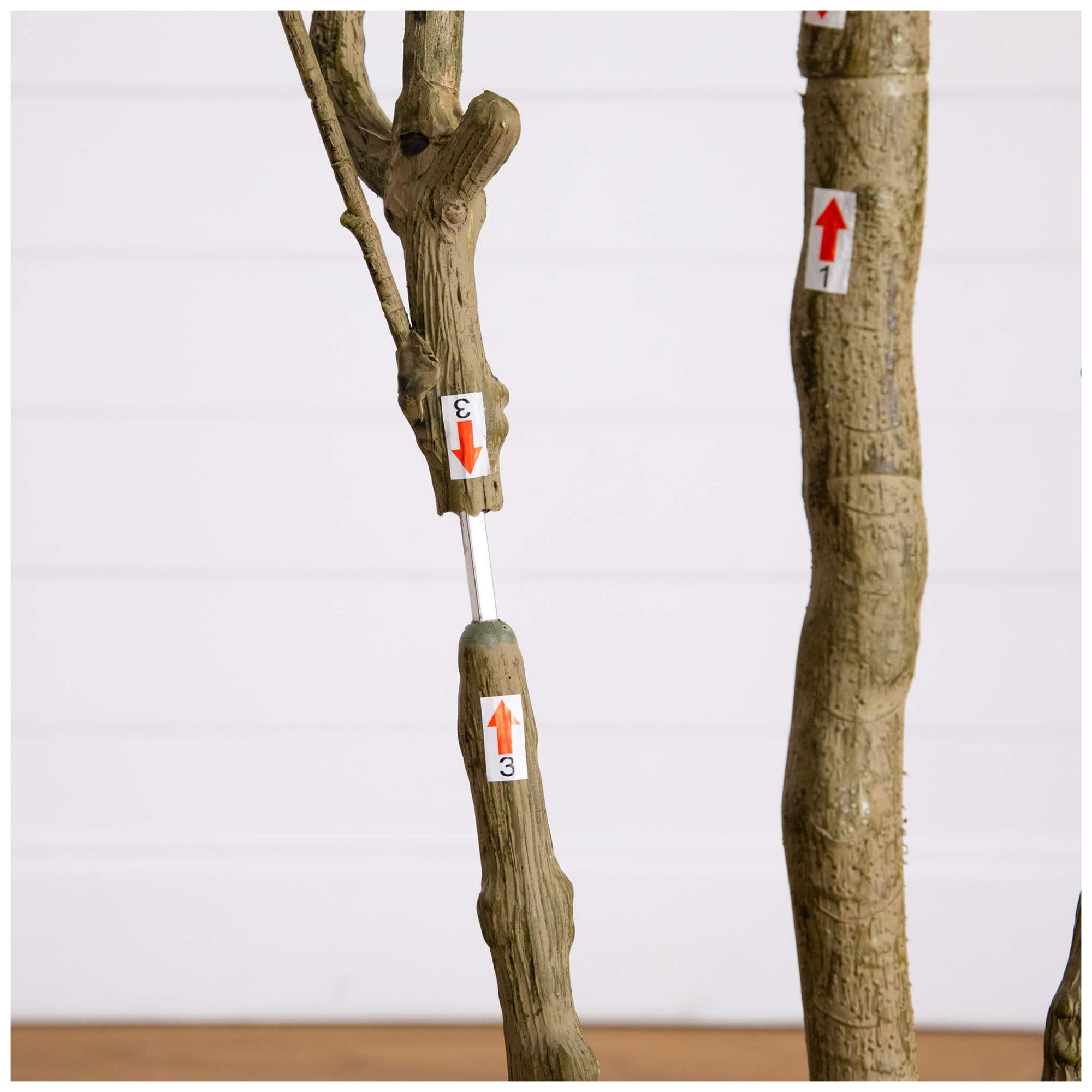 Image 6 8ft. Artificial Minimalist Japanese Pieris Tree more views