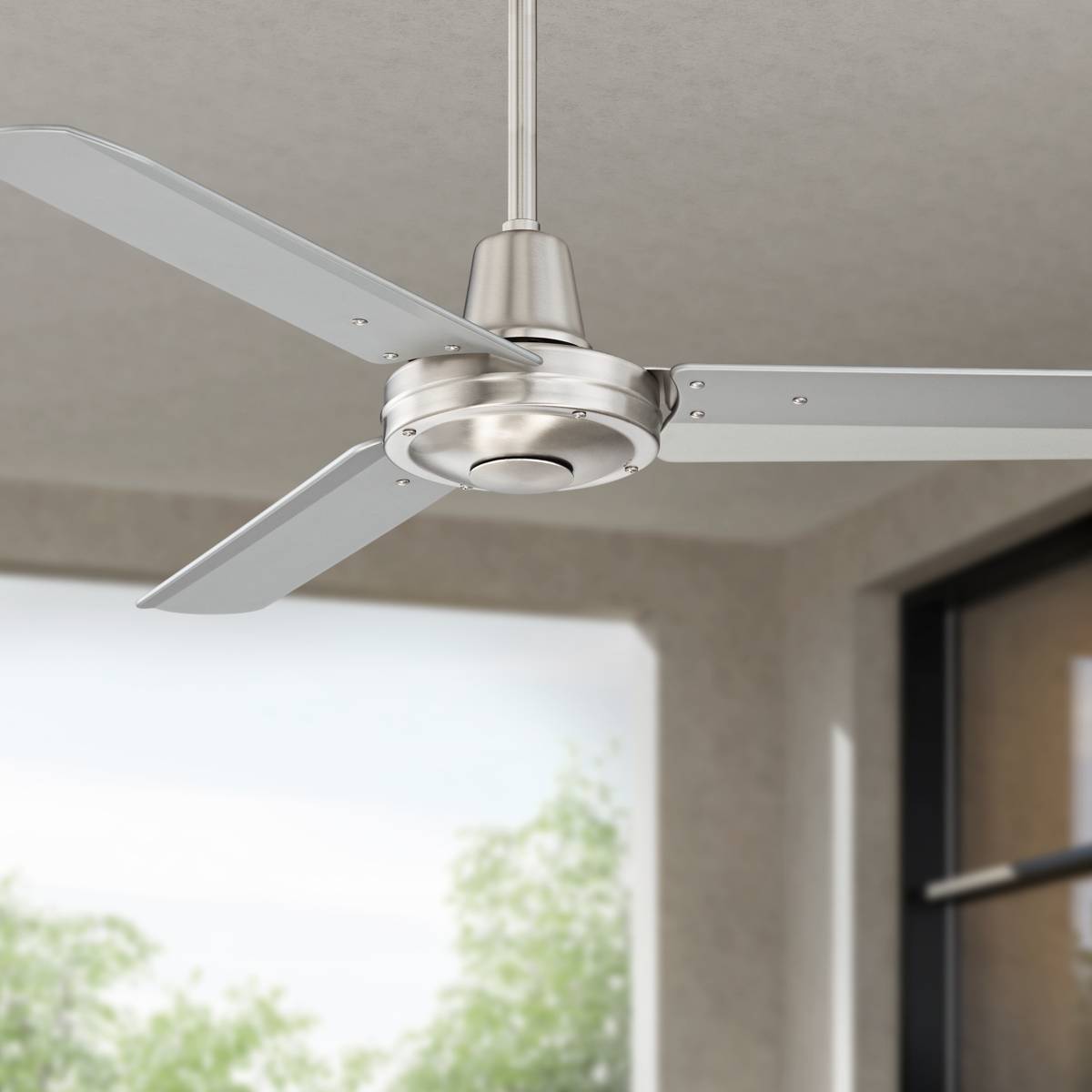 44 In. Span Or Smaller, Contemporary, Ceiling Fan Without Light Kit