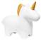 9.01" Glowing Unicorn Light, White