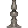 3_9.5" H Antique Nickel candle lamp more views