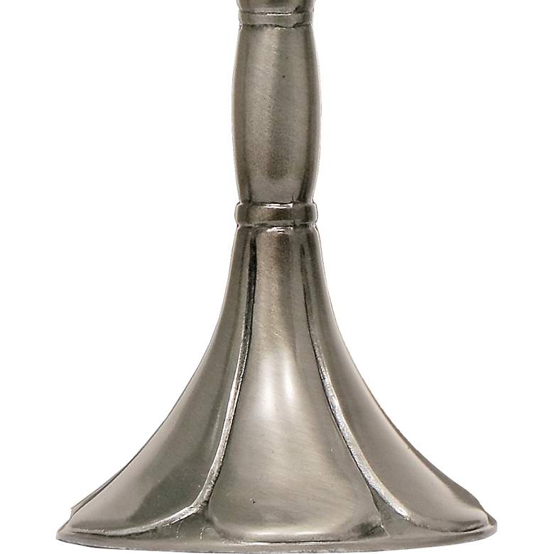 Image 3 9.5" H Antique Nickel Candle Lamp more views