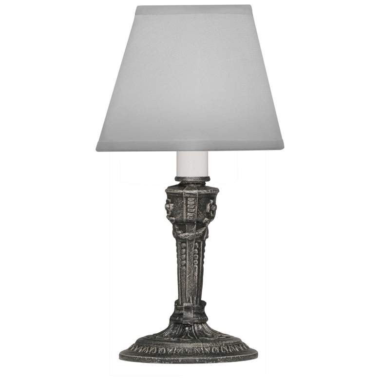Image 1 9.5" H Charcoal Candle Lamp