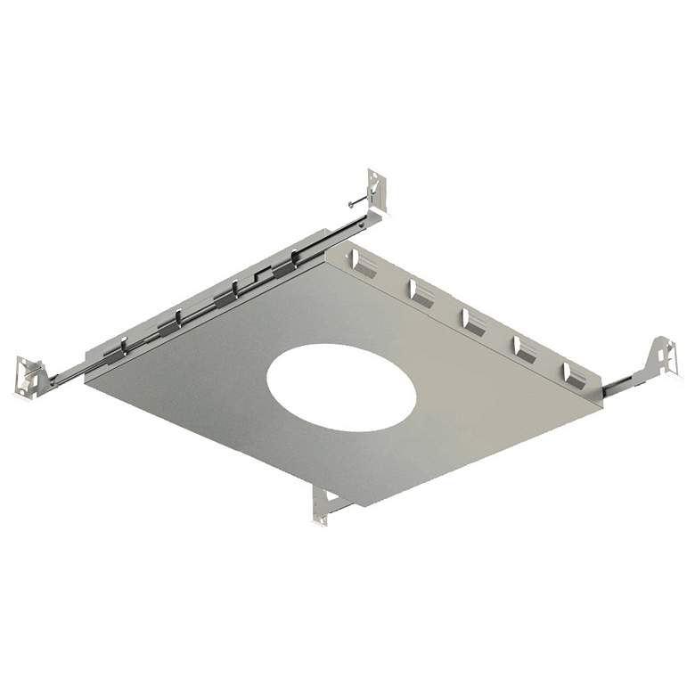 Image 1 9 1/2 inch Wide Steel New Construction Plate for 3 1/4 inch Recessed