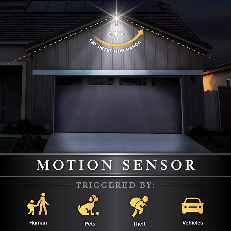 Image 2 9-LED Solar Motion Sensor Security Light more views
