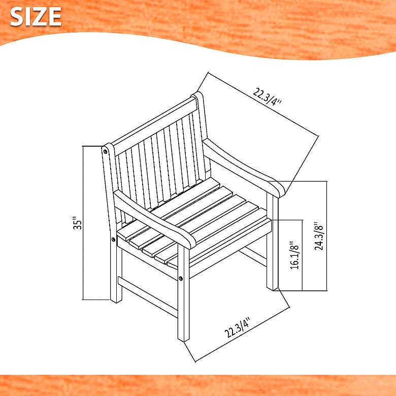 Image 6 9-Piece Forli Deluxe Square Patio Dining Set more views