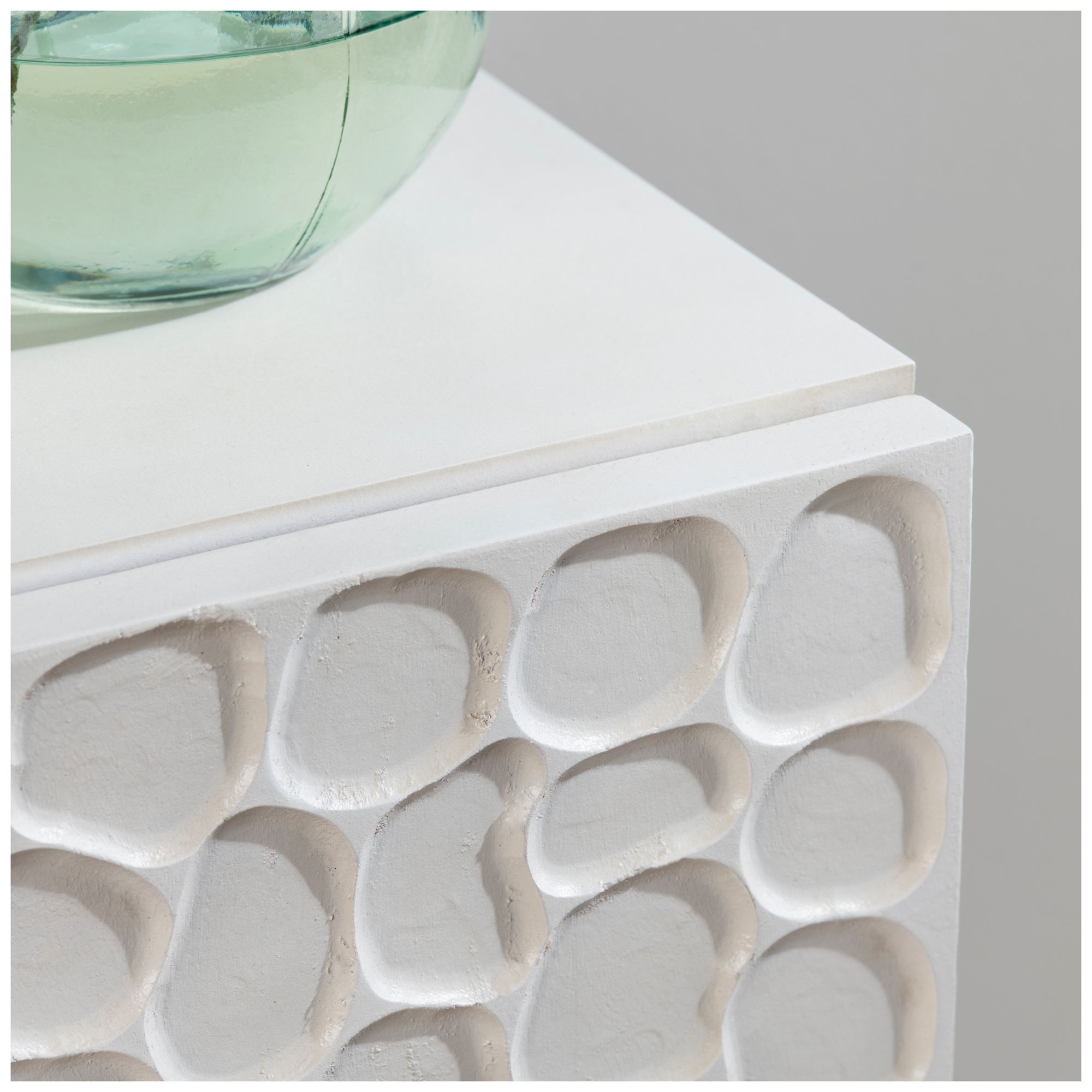 Image 5 90 in. White Solid Wood 5 Door Media Credenza_Sideboard more views