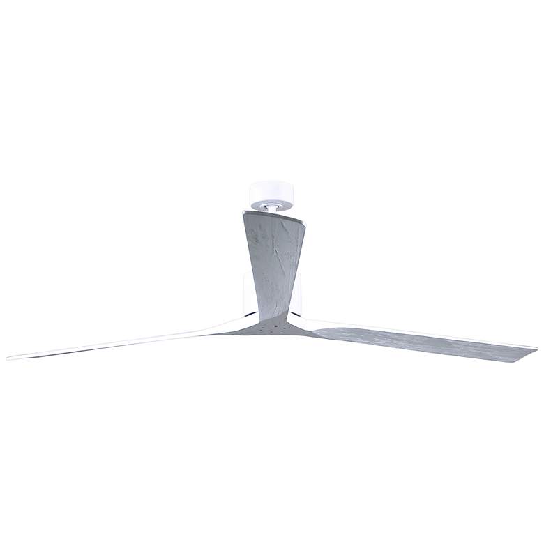 Image 3 90 inch Matthews Nan XL Matte White Outdoor Large Ceiling Fan with Remote more views