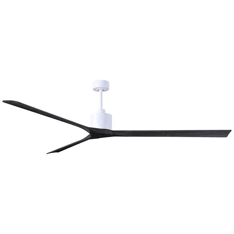 Image 1 90 inch Matthews Nan XL White and Black Outdoor Large Ceiling Fan