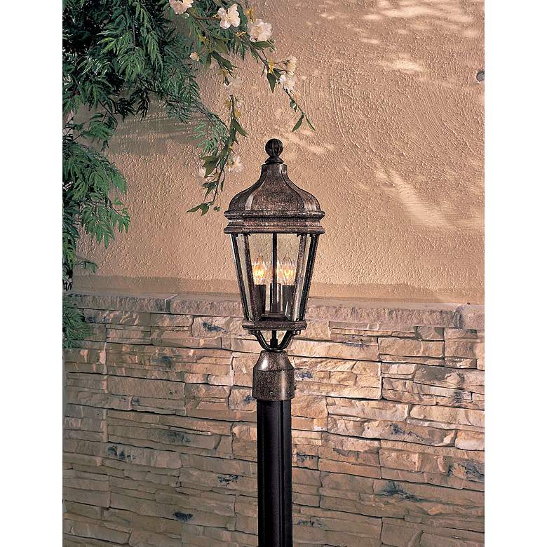 Image 1 Harrison Collection 20" High Post Mount Outdoor Light in scene