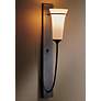 Hubbardton Forge Banded Torchiere Style Wall Sconce in scene