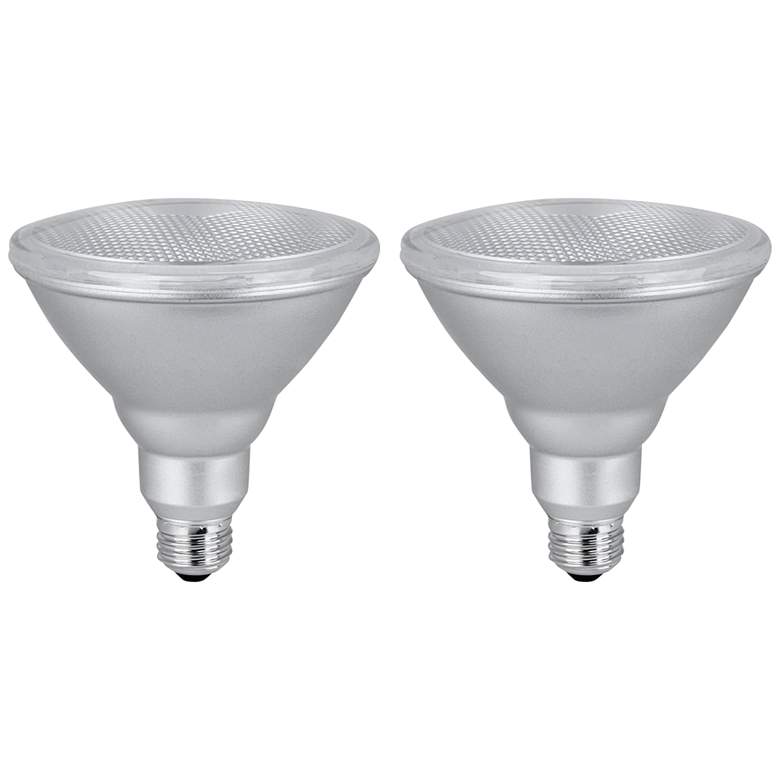 Image 1 90W Equivalent Frosted 11.1W Par38 LED Dimmable Standard 2-Pack