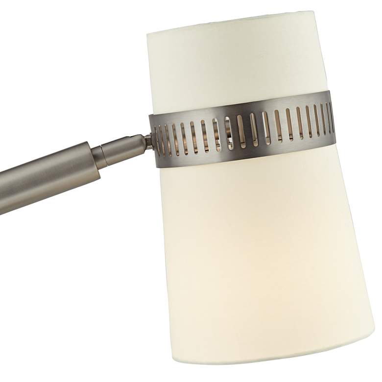 Image 3 90X48 - Satin Brushed Smoke Aluminum Desk Lamp more views