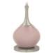 Color Plus Jule 62&quot; Modern Glamour Pink Glass Floor Lamp