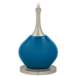 Color Plus Jule 62&quot; High Modern Mykonos Blue Floor Lamp