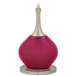 Color Plus Jule 62&quot; High Vivacious Pink Modern Floor Lamp