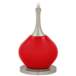 Color Plus Jule 62&quot; High Modern Bright Red Floor Lamp