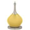 Color Plus Jule 62&quot; High Modern Daffodil Yellow Floor Lamp