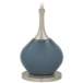 Color Plus Jule 62&quot; High Smoky Blue Modern Floor Lamp