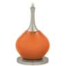 Color Plus Jule 62&quot; High Modern Celosia Orange Floor Lamp