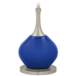 Color Plus Jule 62&quot; High Modern Dazzling Blue Floor Lamp