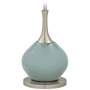 Color Plus Jule 62&quot; High Modern Aqua-Sphere Blue Floor Lamp