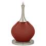 Color Plus Jule 62&quot; High Modern Madeira Red Floor Lamp