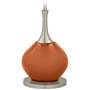 Color Plus Jule 62&quot; High Modern Robust Orange Floor Lamp