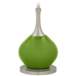 Color Plus Jule 62&quot; High Gecko Green Modern Floor Lamp