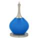 Color Plus Jule 62&quot; High Modern Royal Blue Floor Lamp