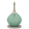 Color Plus Jule 62&quot; High Grayed Jade Green Modern Floor Lamp
