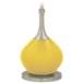 Color Plus Jule 62&quot; High Modern Lemon Zest Yellow Floor Lamp