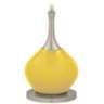 Color Plus Jule 62&quot; High Modern Lemon Zest Yellow Floor Lamp