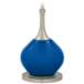 Color Plus Jule 62&quot; High Modern Hyper Blue Floor Lamp