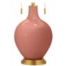 Rojo Dust Toby Brass Accents Table Lamp