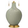 Evergreen Fog Toby Brass Accents Table Lamp