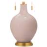 Glamour Toby Brass Accents Table Lamp