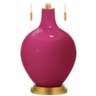 Vivacious Toby Brass Accents Table Lamp