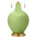 Lime Rickey Toby Brass Accents Table Lamp with Dimmer