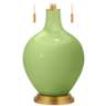 Lime Rickey Toby Brass Accents Table Lamp