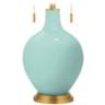 Cay Toby Brass Accents Table Lamp