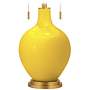 Citrus Toby Brass Accents Table Lamp with Dimmer