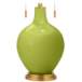 Parakeet Toby Brass Accents Table Lamp with Dimmer