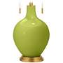 Parakeet Toby Brass Accents Table Lamp with Dimmer
