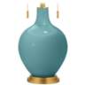 Reflecting Pool Toby Brass Accents Table Lamp with Dimmer