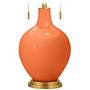Nectarine Toby Brass Accents Table Lamp