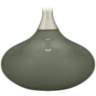 Color Plus Felix 24&quot; High Deep Lichen Green Modern Table Lamp