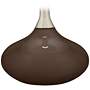 Color Plus Felix 24&quot; Carafe Brown Modern Table Lamp with USB Dimmer